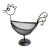 Vintage Weinberg Style Wrought Iron Wire Chicken Basket - Mid-Century Folk Art For Sale
