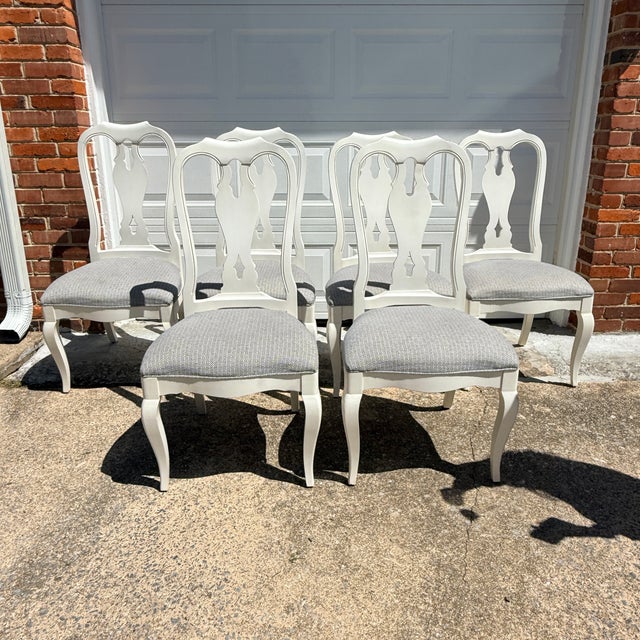Set of 6 Miller Farmhouse Dining Tables From Ethan Allen For Sale - Image 12 of 12