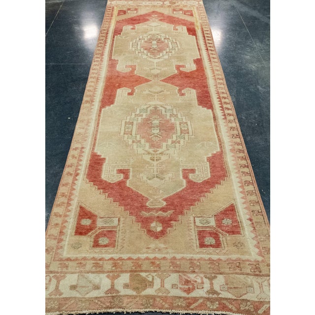 Turkish Vintage Anatolian Runner Rug 3'3" x 11'4" #17709 Explore a curated collection of hallway runners, wool rugs, and...