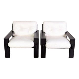 Armchairs by Esko Pajamies for Asko Finland, Set of 2 For Sale