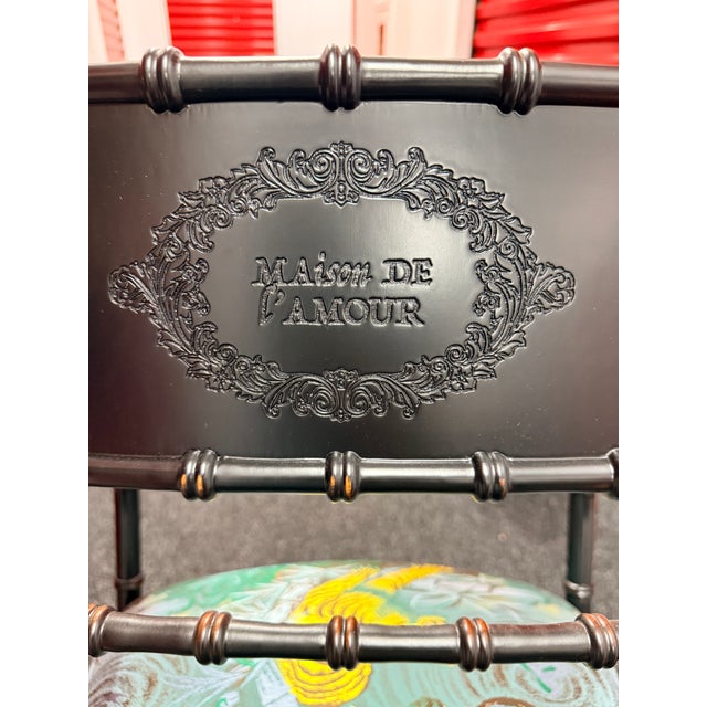 Green Gucci Chiavari Chair For Sale - Image 8 of 11