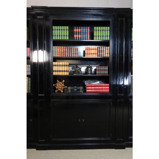 Large Bookcase from Maison Jansen, 1980s For Sale - Image 9 of 15