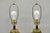 Vintage Chinoiserie Chinese Ginger Jar Brass Plated Metal Table Lamps - A Pair For Sale - Image 13 of 14