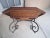 Vintage octagonal dark color wood coffee table with storage underneath Style: Traditional Color: Brown Dimensions: 41" W x...