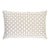 Schumacher x Celerie Kemble Betwixt Pillow 18" x 12" in Stone/White For Sale