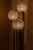 Vintage Italian lamp. Wood and chrome Murano glass shades. Mazzega style European Plug (up to 250V).The wiring of this...
