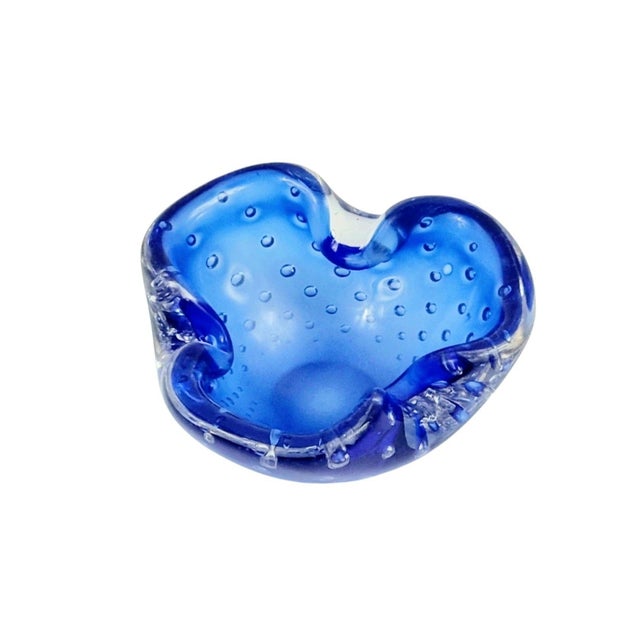 Mid-Century Bullicante Murano Glass Catchall from Barovier & Toso, Italy, 1960s For Sale - Image 7 of 7