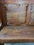 Pair of Antique Architectural Church Pew Benches, Turn of the Century Country Pine Two-Seater Settles For Sale - Image 10 of 16