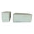 Organic Modern Indoor/Outdoor Concrete and Sand Cocktail Tables Set of 2 For Sale