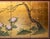 "Plum Blossom, Peonies and Irises" by Kokei, Showa Era Japanese Byobu Screen For Sale In Dallas - Image 6 of 18