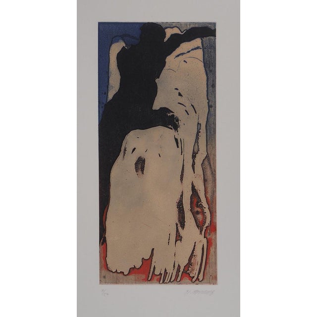 Yuk, Surrealist Figure (I Know She Is Going), 1991, Original Etching For Sale - Image 11 of 11