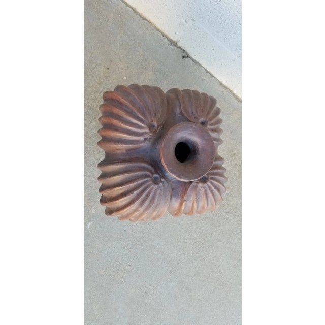 Mexican Antique Colima Cactus Shaped Vessel For Sale - Image 3 of 13