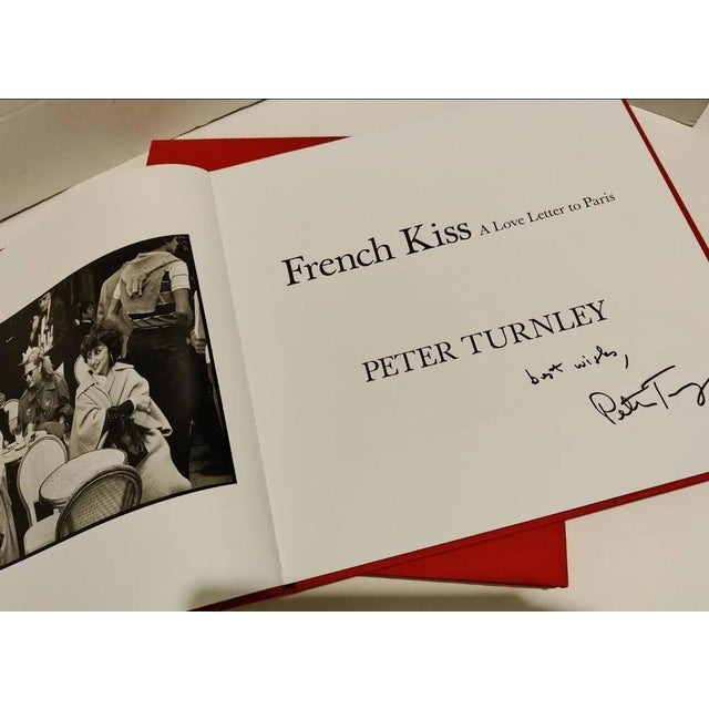 Red French Kiss a Love Letter to Paris by Peter Turnley - Signed 1st Edition For Sale - Image 8 of 14