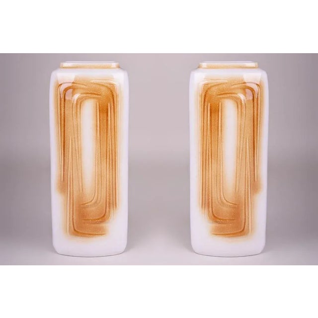 Ceramic Vases attributed to Ditmar Urbach, 1950s, Set of 2 For Sale - Image 11 of 11