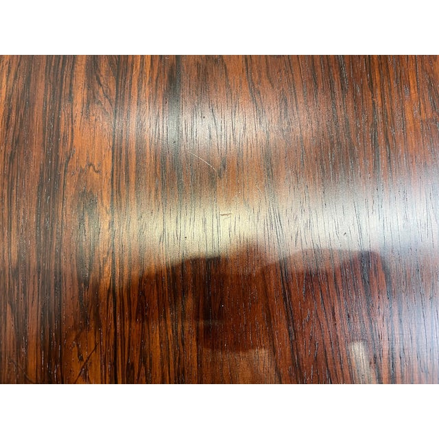 Brown 1960s Rosewood Side Tables in the Style of France & Søn - A Pair For Sale - Image 8 of 14