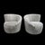 Beige MCM Attributed to Vladimir Kagan Nautilus Asymmetrical Swivel Lounge Chairs - Pair For Sale - Image 8 of 8