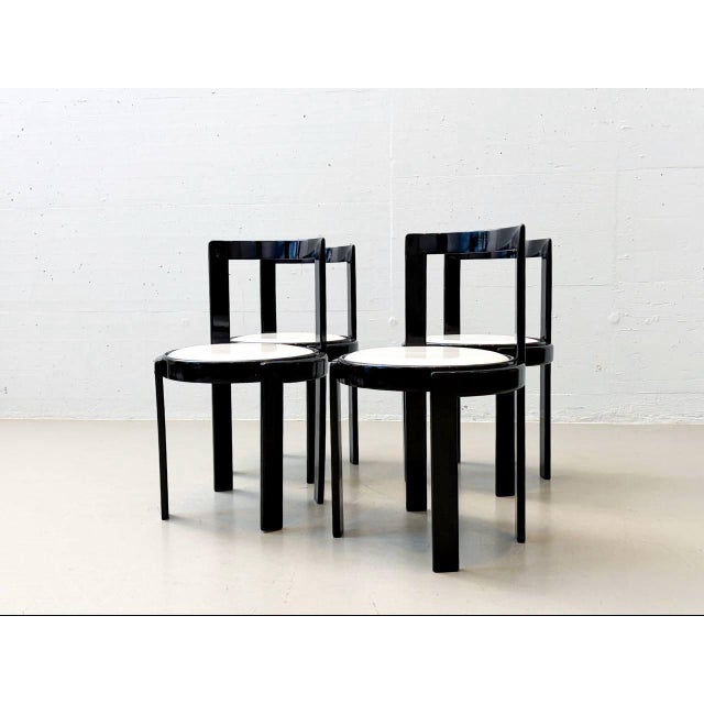 Vintage Italian Side Chair by Gianfranco Frattini, 1970s For Sale - Image 16 of 16