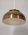 Brown Vintage Pendant Light in Brown Plastic by Luigi Massoni for Harwey Guzzini, 1970s For Sale - Image 8 of 8