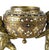 Gold Late 19th Century Napoléon III Gilt Bronze Sculpture of Putti and Champlevé Bowl With Marble Base, France For Sale - Image 8 of 9