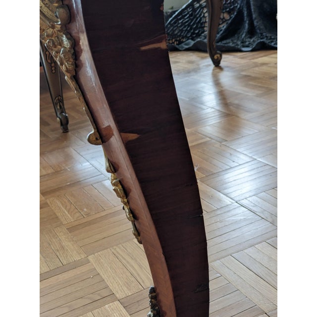 Antique Beautiful Majestic French Table 19th Century Louis XV Style For Sale - Image 18 of 18