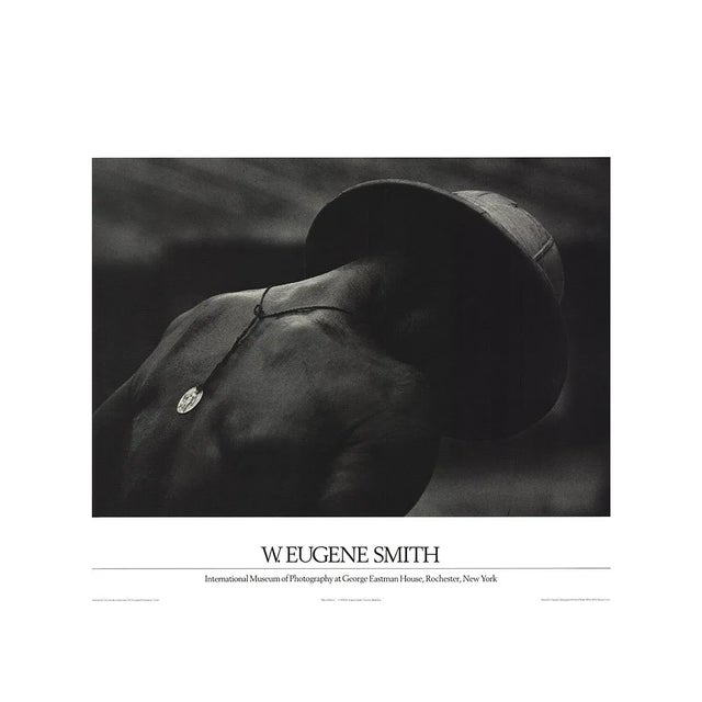 Contemporary Eugene Smith 'Man of Mercy' Photography Black & White USA Offset Lithograph For Sale - Image 3 of 3