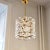 Orrefors Glass and Brass Pendant by Carl Fagerlund, 1950s For Sale - Image 4 of 6