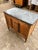 Brass French 18th Century Louis XVI Marble Top Bleached Walnut Commode For Sale - Image 8 of 12