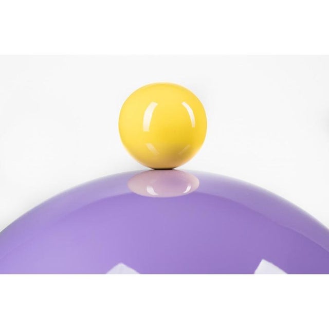Contemporary Josephine Table Lamp in Powder-Coated Aluminum by Altreforme For Sale - Image 3 of 13