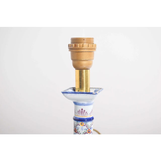 Table Lamp in Portuguese Ceramic from Candal, 1920 For Sale - Image 11 of 14