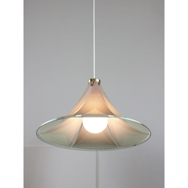 Vintage Trumpet Pendant Lamp from Meblo, 1970s For Sale - Image 17 of 17