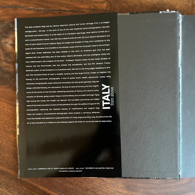 Italy From Above. Exquisite photography in this book by Antonio Attini, Marcella Bertinetti. Forward an introduction by...