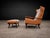 1950s Bergère Lounge Chair and Ottoman in Rosewood by Jorge Zalszupin for L’Atelier, Brazil, 1950s - Lot 737A For Sale - Image 5 of 13