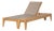Century Furniture Poolside Teak Reclining Chaise Lounge For Sale
