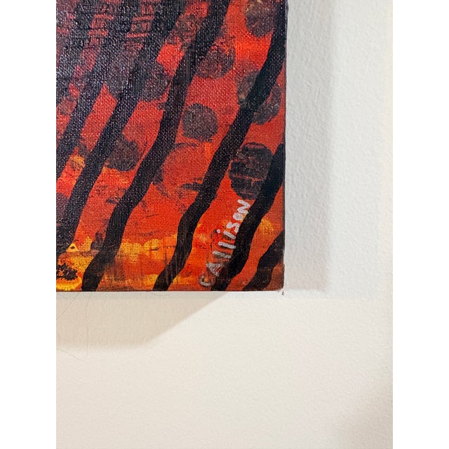 Abstract Abstract Acrylic on Canvas, Kevin Callison, 2017, Festival Series For Sale - Image 3 of 6