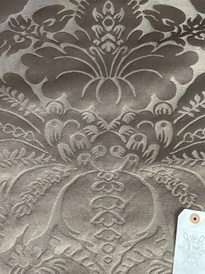 Italian Baroque Brocatelle in Silk Blend Fabric - 14 3/4 Yards