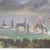 Lg Hudson River School Oil on Canvas Western Mountain Landscape Painting C1890 For Sale - Image 4 of 11
