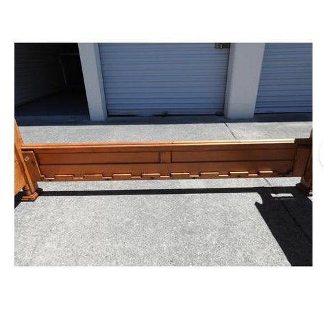 19th Century Aesthetic Movement Birds Eye Maple Faux Bamboo Full Bedframe For Sale - Image 12 of 12