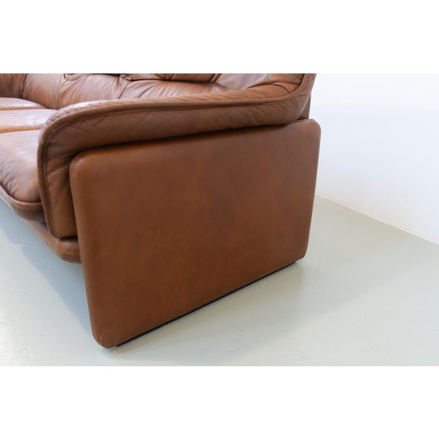 DS-16 3-Seater Sofa in Brown Leather from de Sede, 1970s For Sale - Image 13 of 18