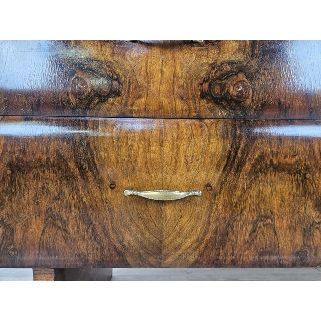 Vintage Chest of Drawers with Glass Top, 1950 For Sale - Image 13 of 18