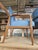 Mid-Century Modern Pair of Mid-Century Modern Accent Chairs - Light Blue (New Fabric) For Sale - Image 3 of 7