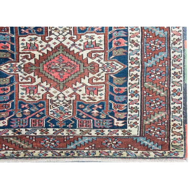 Early 20th Century Persian Heriz Rug For Sale - Image 16 of 18