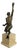 Bronze Sculpture of Satyr on Marble Base, 19th Century For Sale
