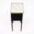 Black Pair of French Louis XVI Style Ebonized, Brass and Marble Side Tables For Sale - Image 8 of 9