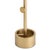 Myles Accent/Drink Table, Natural Brass with Marble Top For Sale - Image 4 of 6