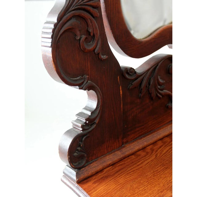 Antique Victorian Dresser With Mirror For Sale - Image 12 of 12