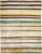Modern Tulu Handmade Striped Pattern Multicolor Wool Rug For Sale - Image 10 of 10