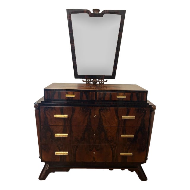 Vintage Art Deco Dressing Table, 1930s For Sale