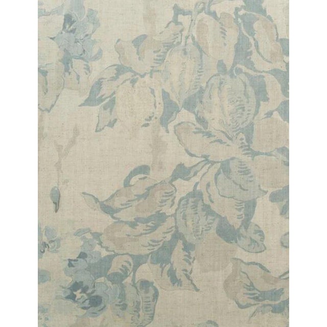 Sophie Conran Coco 4 Seater Sofa - Andrew Martin Midsummer Faded Blue with Knife Edge Cushion For Sale - Image 4 of 6