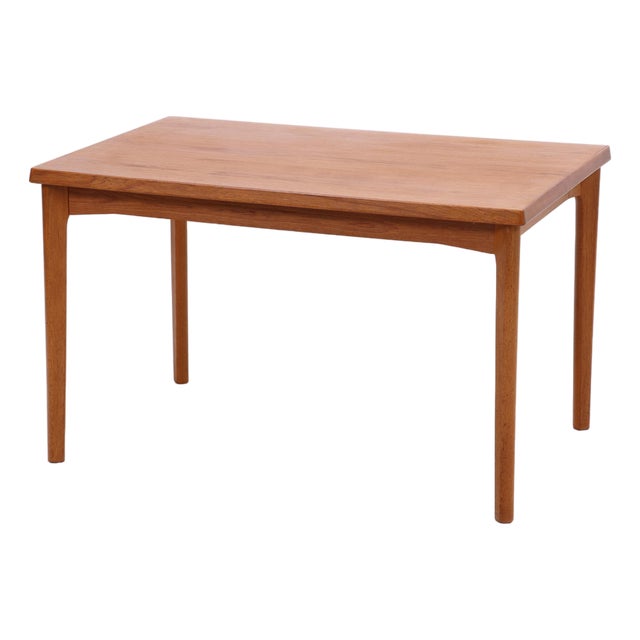 Vintage Teak Dining Table by Burchardt-Nielsen | Mid-Century Extendable Table Danish Design, 1960s For Sale