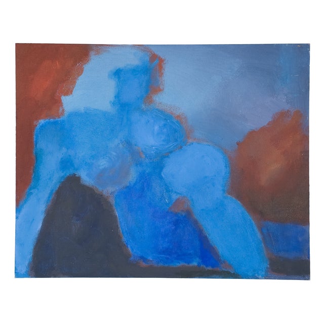 Lady in Blue* Virginia Cohn Parkum, c. Unknown In Lady in Blue, Virginia Cohn Parkum presents the seated female figure as...